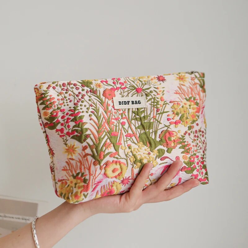 Nasiri bags™Polyester Cosmetic Bag | Large Capacity, Minimalist Design