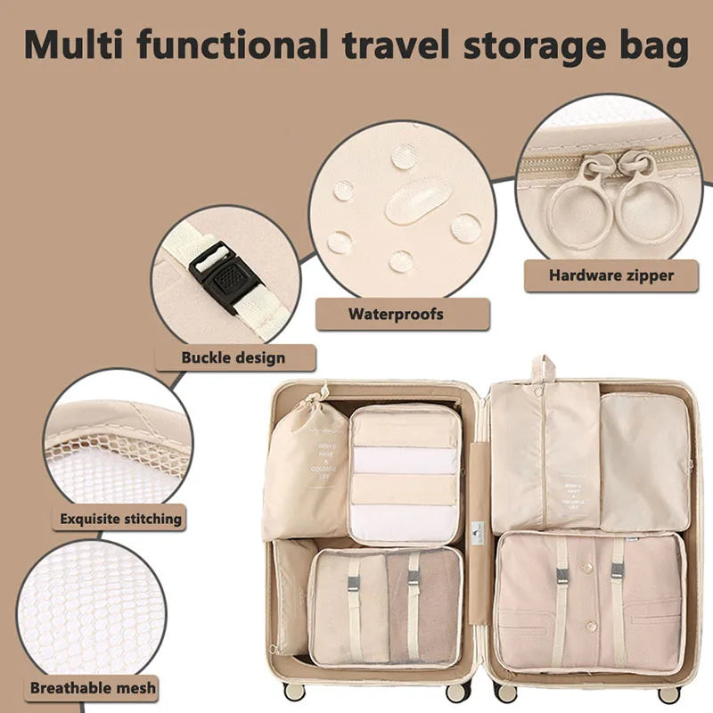 Nasiri Bags™11-Piece Travel Storage Bag Set