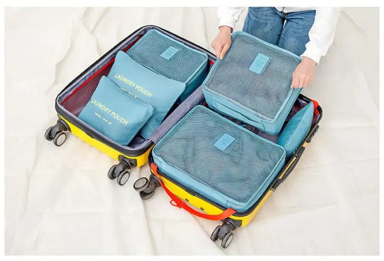 Nasiri bags™6-Piece Travel Storage Bag Set